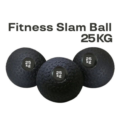Fitness Slam Ball No Bounce Weights Medicine Ball Heavy Duty Rubber Power Strength Training Fitness Gym Home Workout Equipment Core Ab Exercises Bootcamp MMA Boxing