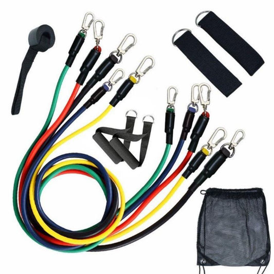 11 PCS Resistance Exercise Band Set Kipfit