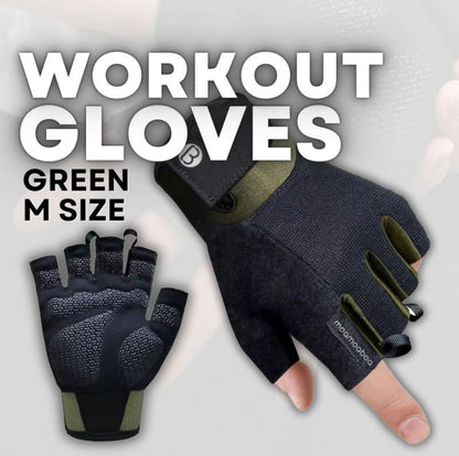 Moamoaboa Workout Gloves for Men and Women, Exercise Gloves for Weight Lifting, Cycling, Gym, Training, Breathable and Snug fit