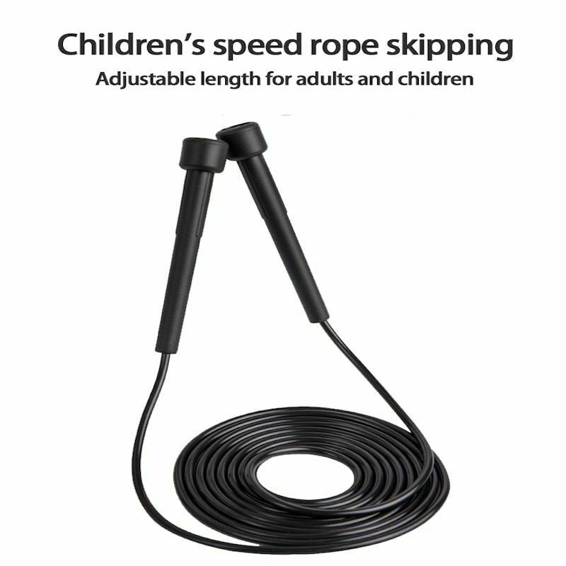 Speed Skipping Rope PVC Fitness Weight Loss Portable Jump Unisex Children Adult Fitness Crossfit Boxing Jumping Rope