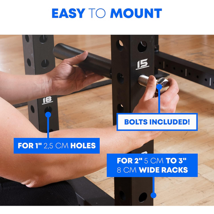 Weight Plate Holder Power Rack Attachment Barbell 2 Inch Olympic Plate Storage Power Squat Rack Holder Power Cage Accessories