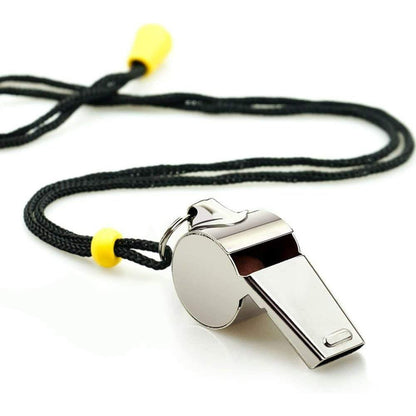 2 Pack Stainless Steel Sports Whistles