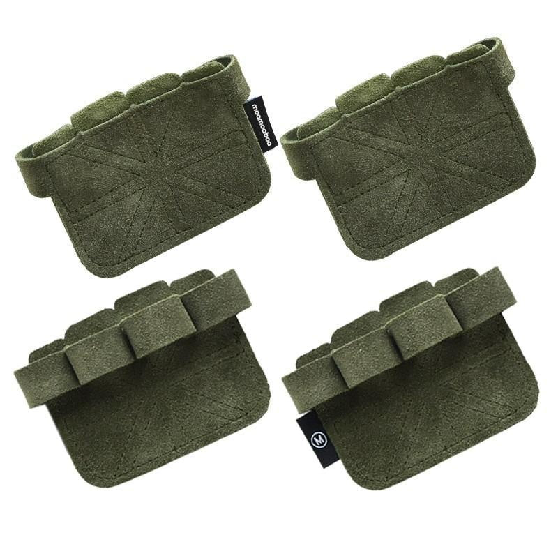 Fitness Gym Grip Pads for Weightlifting Powerlifting Cross Training Exercise Deadlift 4 Finger Loop Gym Workout Gloves