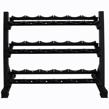 3Tier Dumbbell Rack With Saddle sport equipment kipfit my