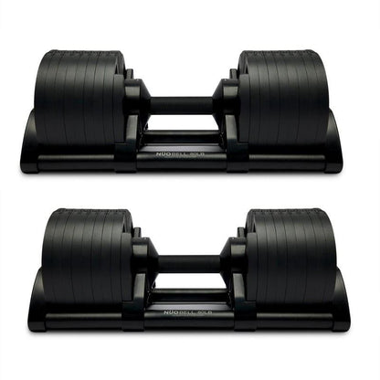 NÜOBELL 232  220 "Blackout" | 2KG Increments (Limited Edition) Nuo Nuobell Flexbell Adjustable Dumbbells