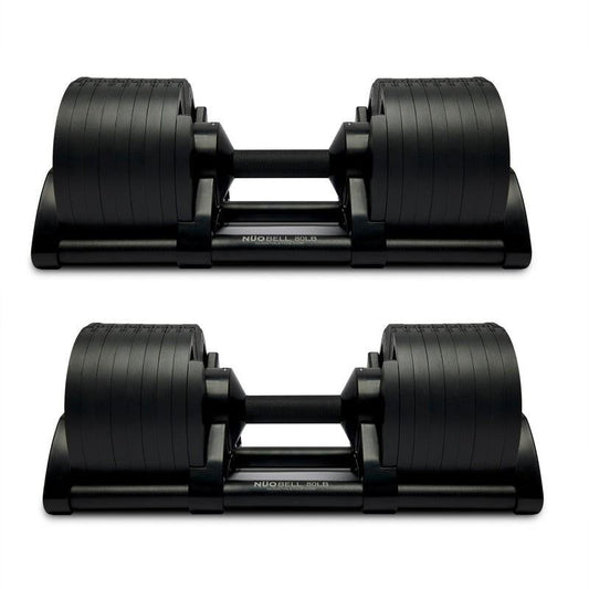 NÜOBELL 232  220 "Blackout" | 2KG Increments (Limited Edition) Nuo Nuobell Flexbell Adjustable Dumbbells
