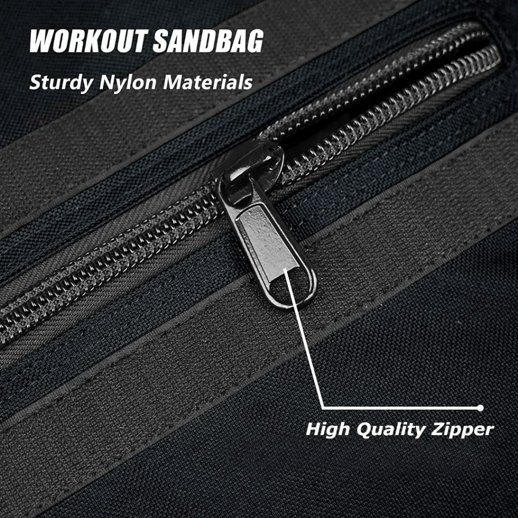 Training Sandbag, Heavy Duty Workout Sandbags Fitness Weights Sand Bags for Training, Exercise, Fitness, Cross, Military Conditioning, Strength Training