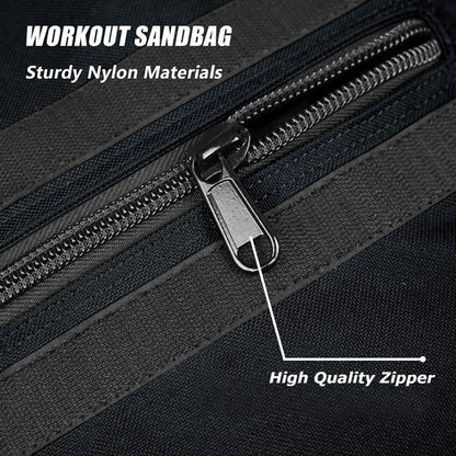 Training Sandbag, Heavy Duty Workout Sandbags Fitness Weights Sand Bags for Training, Exercise, Fitness, Cross, Military Conditioning, Strength Training