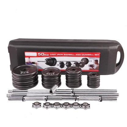 Adjustable Dumbbells 50kg Set With Box