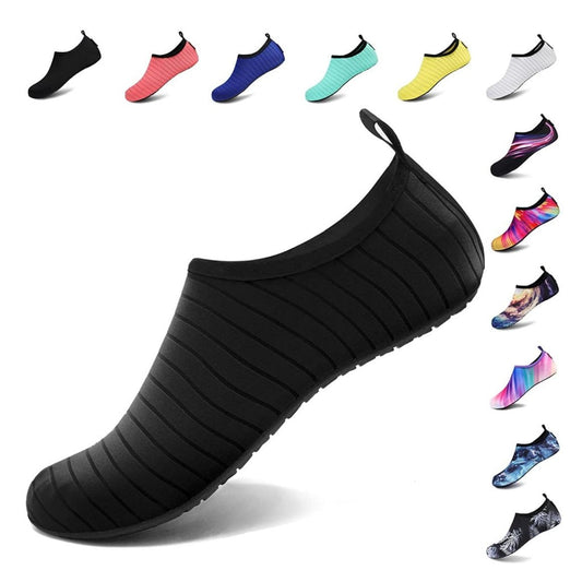 Telaria Water Sports Shoes Barefoot Quick-Dry Aqua Yoga Socks Slip-on for Men Women