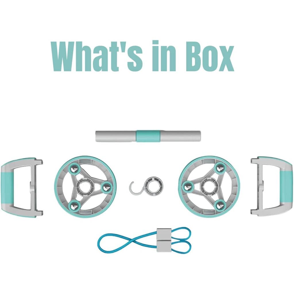 7 in 1 Abs Roller Green
