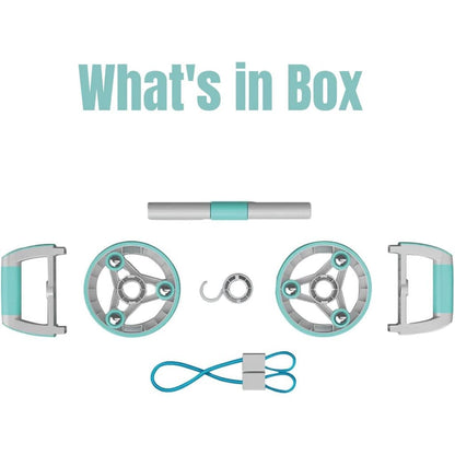 7 in 1 Abs Roller Green