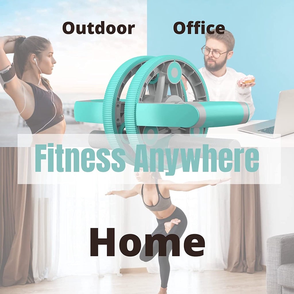 7 in 1 Abs Roller Green