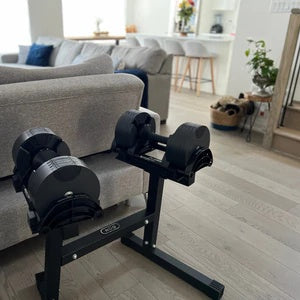 NÜOBELL 232  220 "Blackout" | 2KG Increments (Limited Edition) Nuo Nuobell Flexbell Adjustable Dumbbells