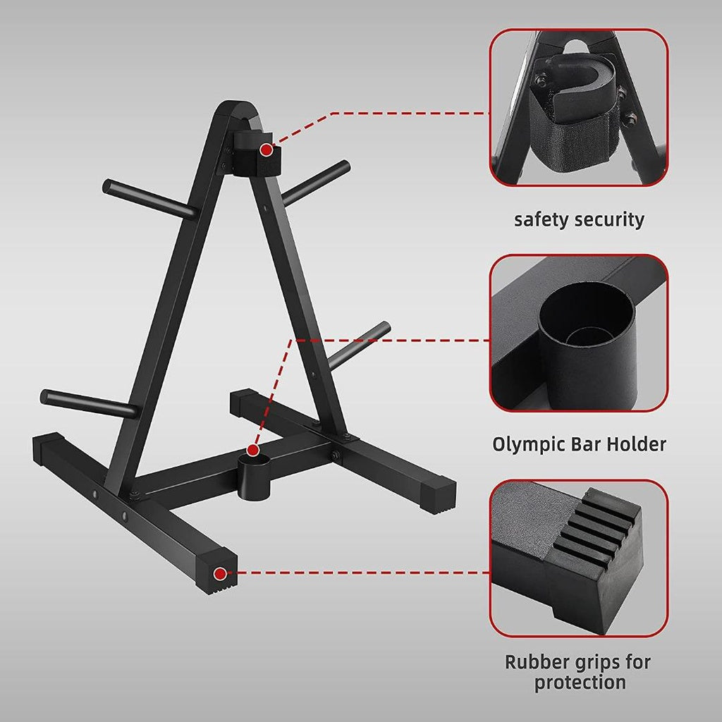 Achtros A Frame Weight Plate Rack Olympic