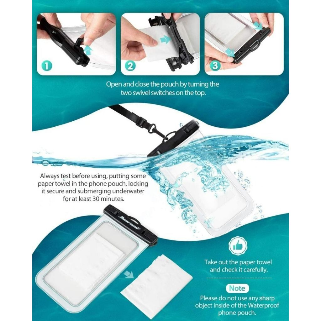Adiva Waterproof Phone Pouch