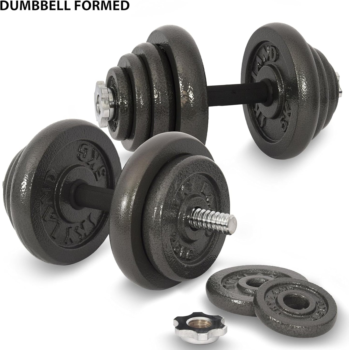 Adjustable Dumbbells 50kg Set With Box