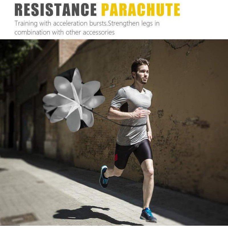 Agility Ladder Speed Resistance Parachute 5 Disc Cones and Carry Bag