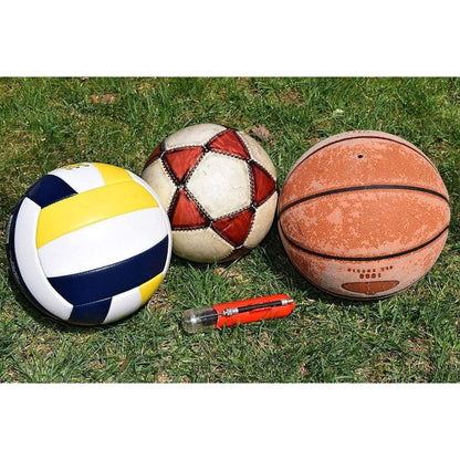 Ball Pump and Needles - Air Pump for Balls Basketball Soccer Volleyball Football Sport Ball - Hand Pump for Inflatables