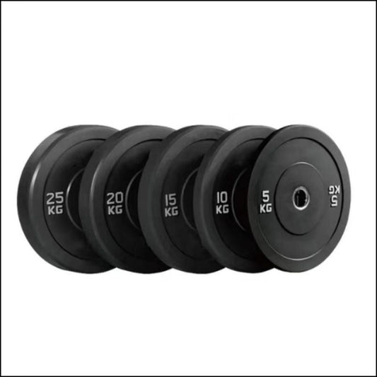 Olympic Black Bumper Weight Plate