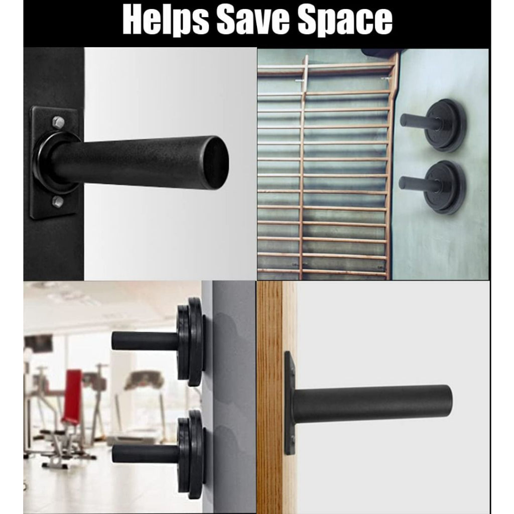 Wall Mounted Weight Plate Holder – Fits 50mm Olympic Weight Plate, Hardware Included Weight Plate Storage