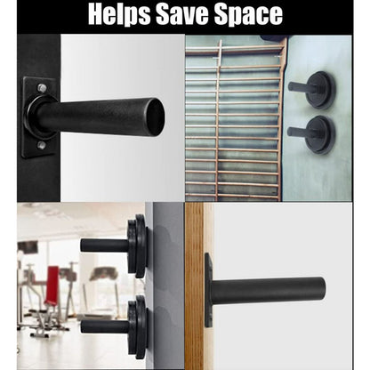 Wall Mounted Weight Plate Holder – Fits 50mm Olympic Weight Plate, Hardware Included Weight Plate Storage