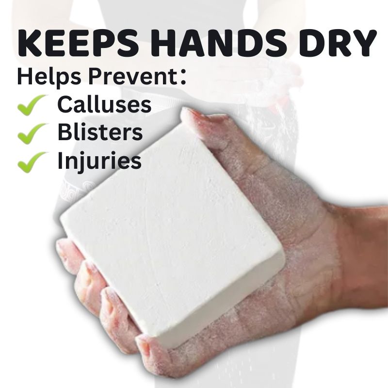 chalk keep hands dry