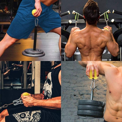 Climbing pull up power ball hold grip