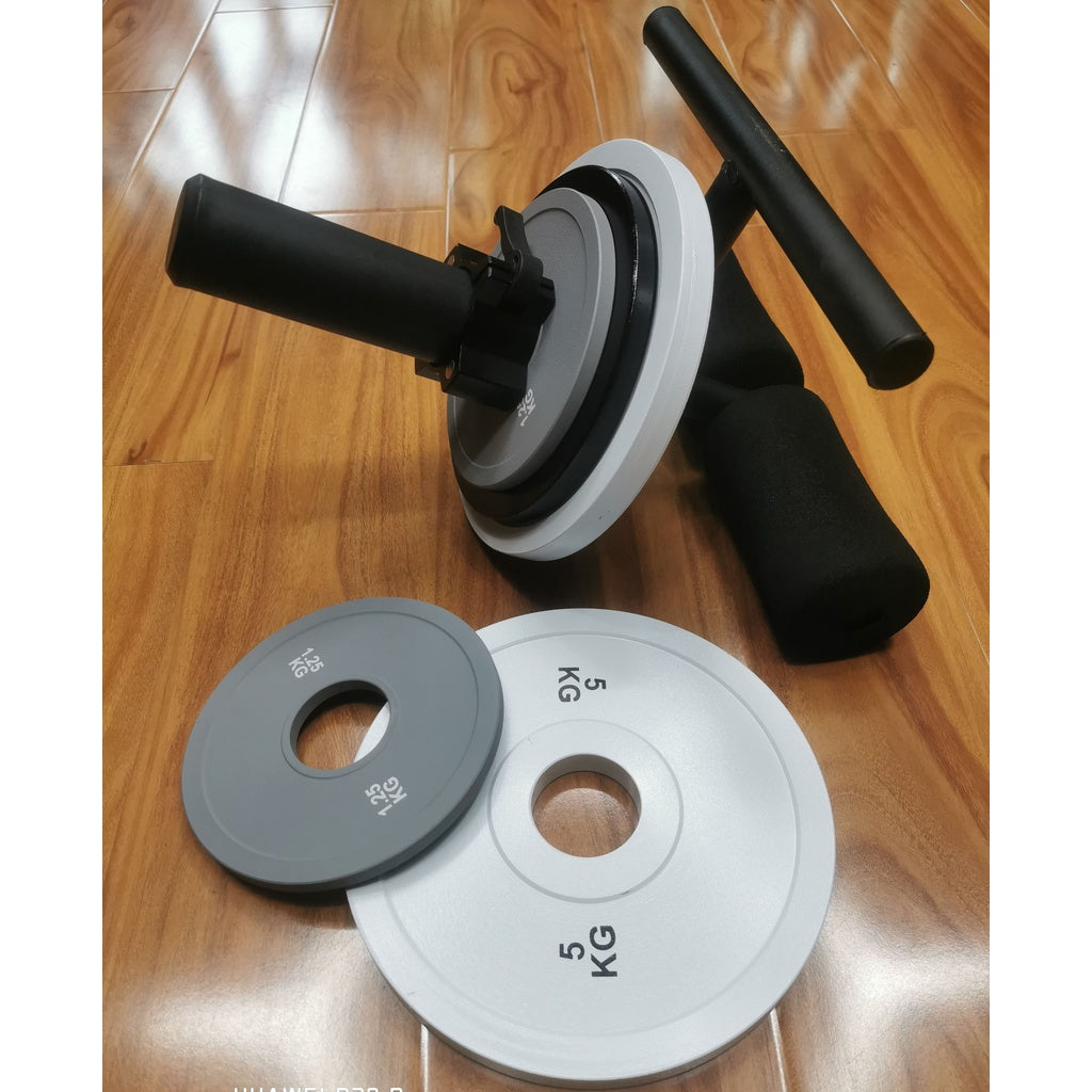 Coloured Steel 5kg Weight Plate