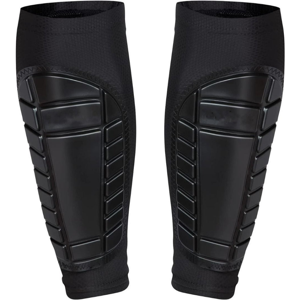 PROMAX Shin Guards, Soccer Shin Pads, Calf Compression Sleeve with D3O Pads, Lightweight (1PAIR)