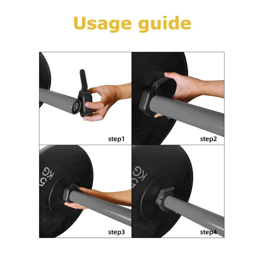 Dymio Clamps 50mm Black