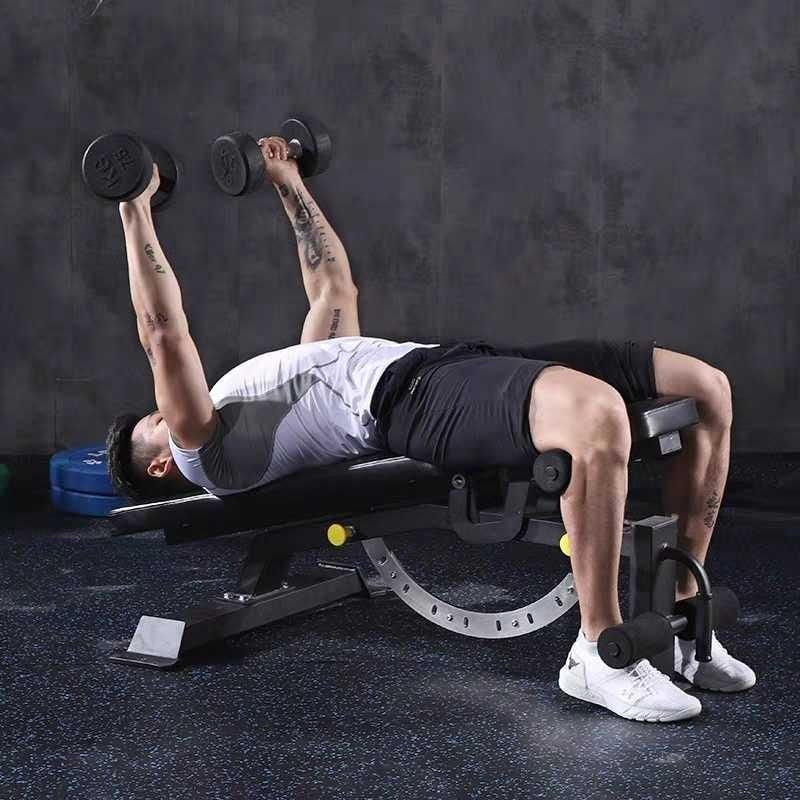 New Adjustable Heavy Duty Gym Bench Dumbbell Decline FID