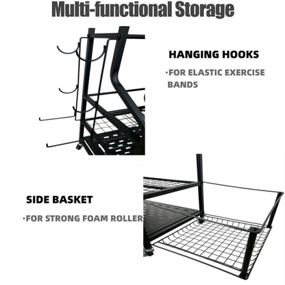 Freya Workout Equipment Storage Rack