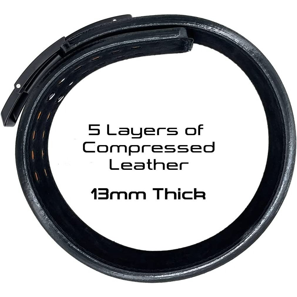 GOGS Lever Weight Lifting 13mm Leather Belt/S