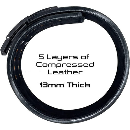 GOGS Lever Weight Lifting 13mm Leather Belt/S