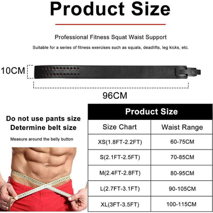 GOGS Lever Weight Lifting 13mm Leather Belt/S