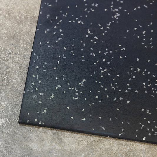 Gym Flooring Tiles Premium EPDM Rubber Grey Fleck Kipfit