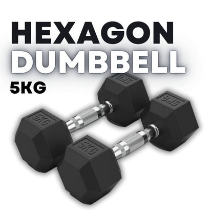 Hexagon hex Dumbbell 5kg kipfit