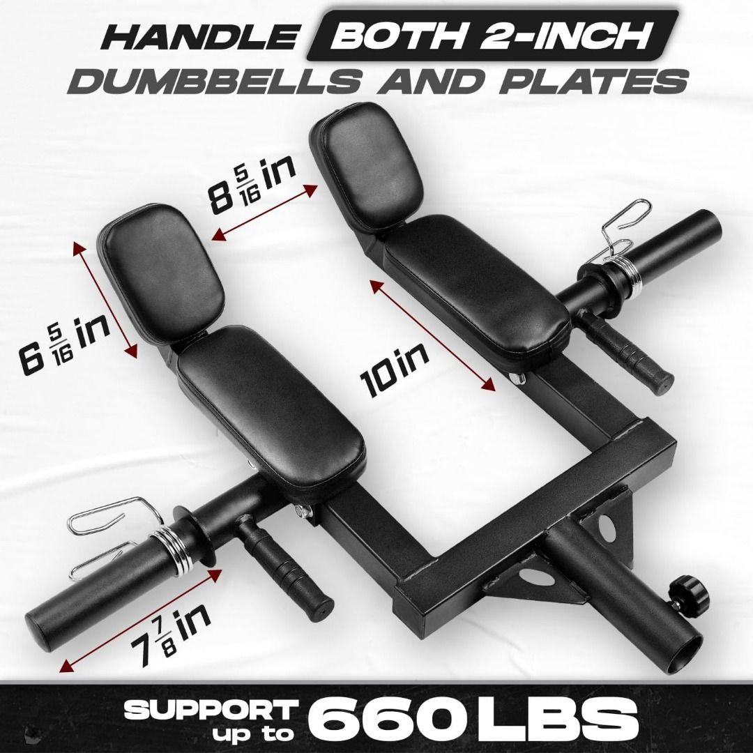 Kondros Viking Press, Landmine Handle Attachment for 2-Inch Olympic Barbell – 3 Hand Grip Positions - Support Home Gym for Deadlift, Squat Workout, Increased Versatility