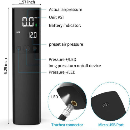 LCD Electric Ball Air Pump