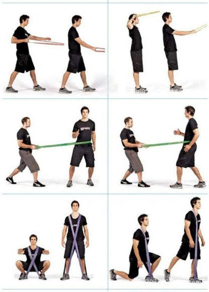 Latex Resistance Black Band