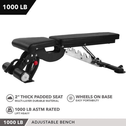 MMB Ptosi Decline Incline Gym Bench