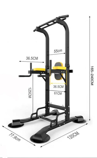 Pull Up Dip Station Multi Function Fitness Leg Raise