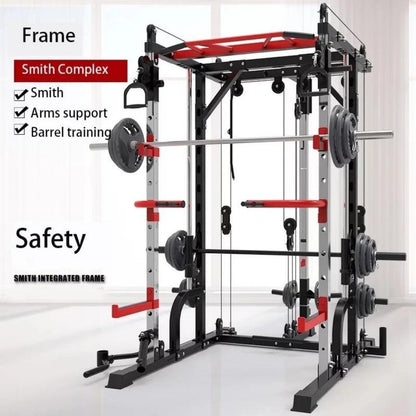 Smith Machine Power Rack Multi Fictional Cage