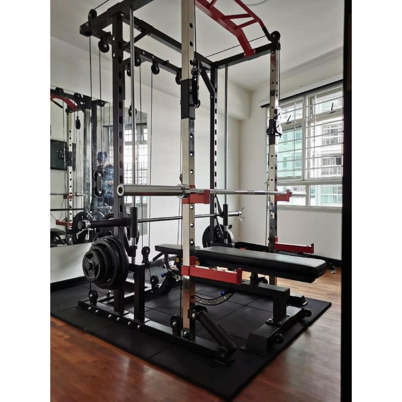 Smith Machine Power Rack Multi Fictional Cage