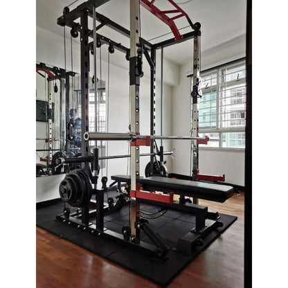 Smith Machine Power Rack Multi Fictional Cage