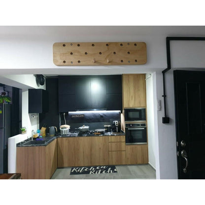 Wooden Peg Board Rock Climbing CrossFit Training