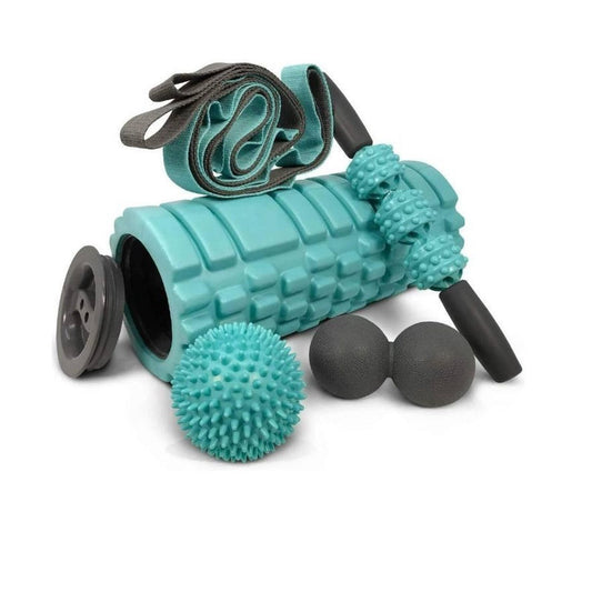 Penlin 5 in 1 Foam Roller Set Turquoise