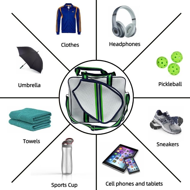 Pickleball Bag, Pickleball Bags for Women, Badminton Bag, pickleball tote, pickleball gift idea, padel bag, Pickle ball bag, tennis bag
