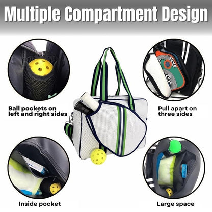 Pickleball Bag, Pickleball Bags for Women, Badminton Bag, pickleball tote, pickleball gift idea, padel bag, Pickle ball bag, tennis bag